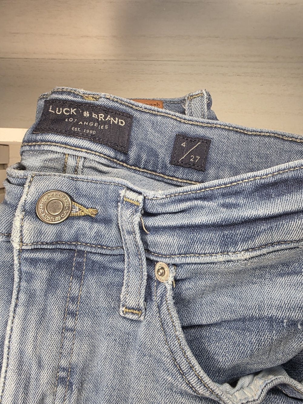 Lucky Brand Women's Skinny Jeans in Light Blue